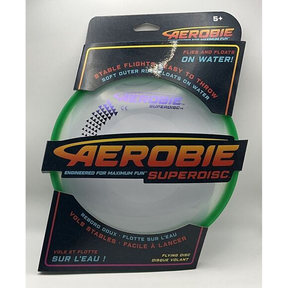 New Aerobie Super Disc‎ - Green - Picture 1 of 2